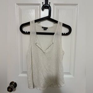 Vince White Tank Top